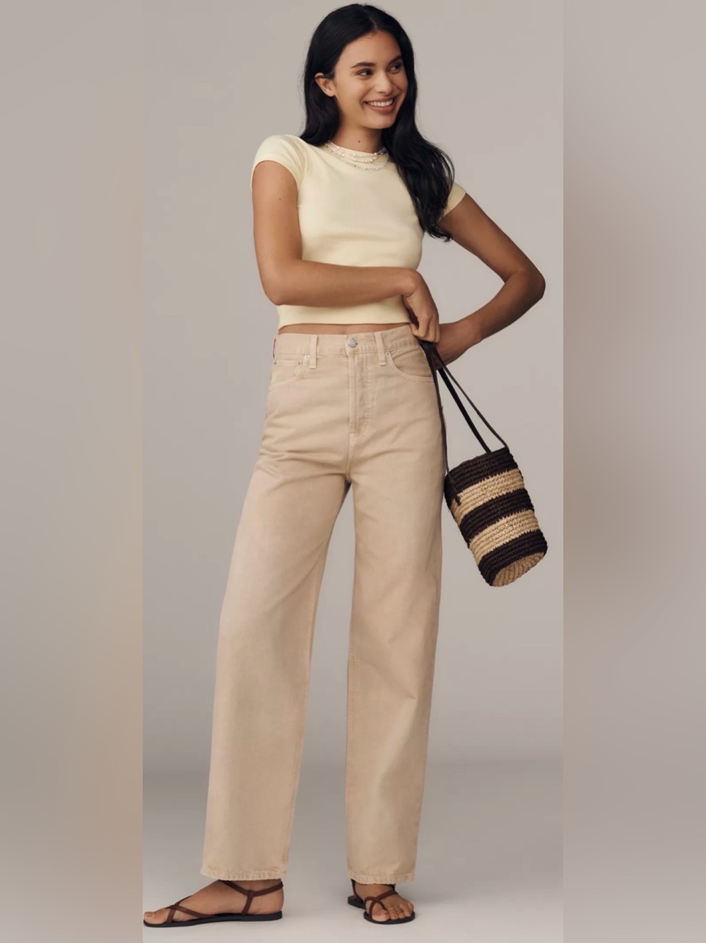 Ética Archer High-Rise Straight-Leg Jeans